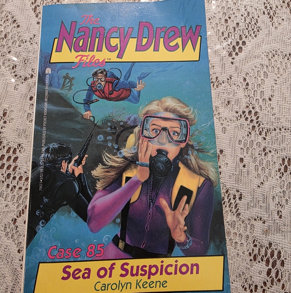 Nancy Drew Files: Sea of Suspicion Book # 85 Softcover